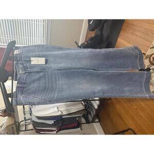 Judy Blue Mid Rise Trouser Light Wash Denim Jeans Size 13/31. NWT.